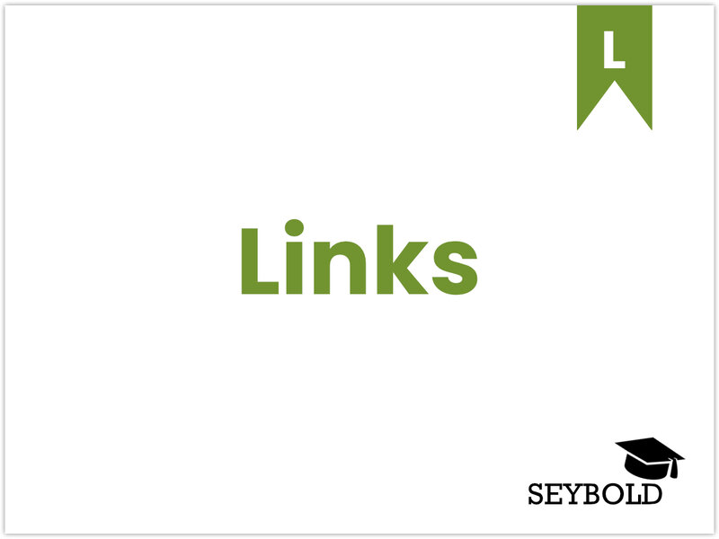 Link Link- Begriffe aus SEO einfach erklärt | SEYBOLD