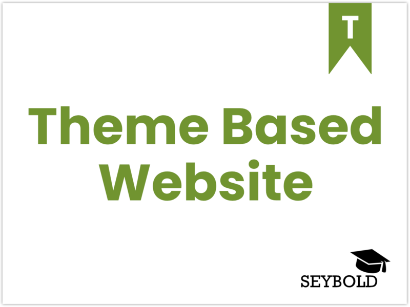 Theme Based Website Theme Based Website - Begriffe aus SEO einfach erklärt | SEYBOLD