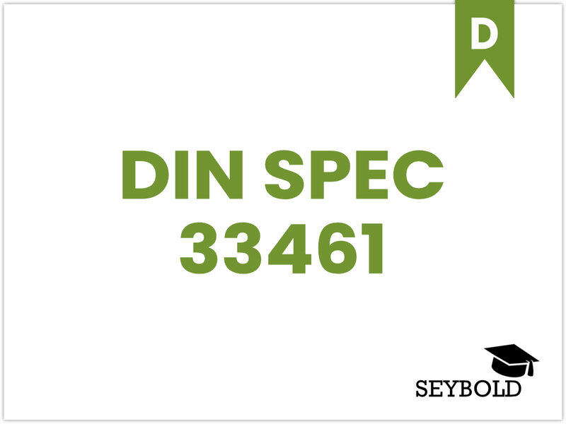 DIN SPEC 33461