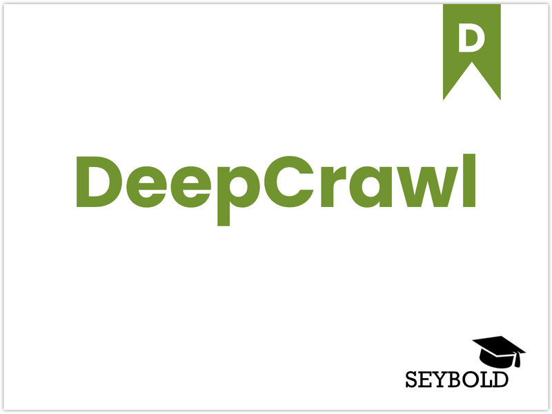 Deep Crawl - Begriffe aus SEO einfach erklärt | SEYBOLD