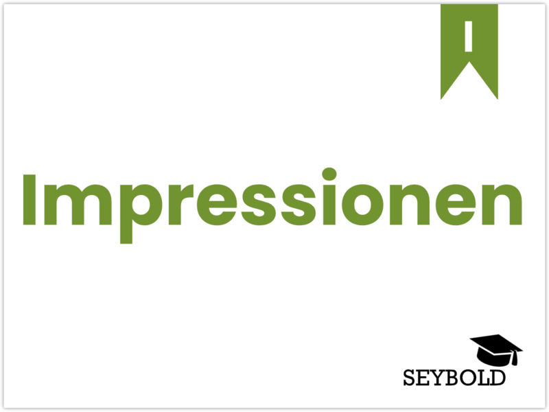 Impressionen Impressionen - Begriffe aus SEO einfach erklärt | SEYBOLD