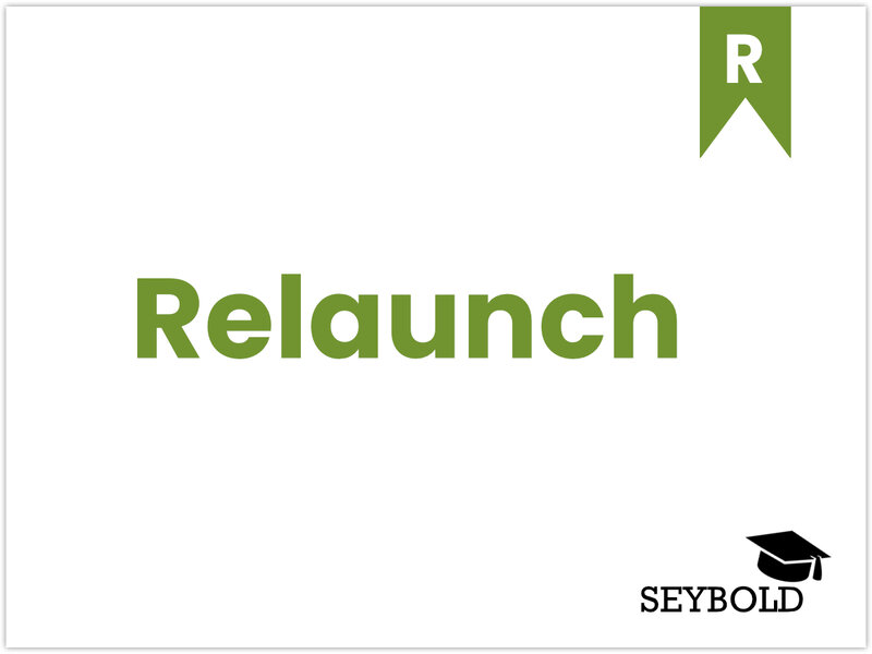 Relaunch - Begriffe aus SEO einfach erklärt | SEYBOLD