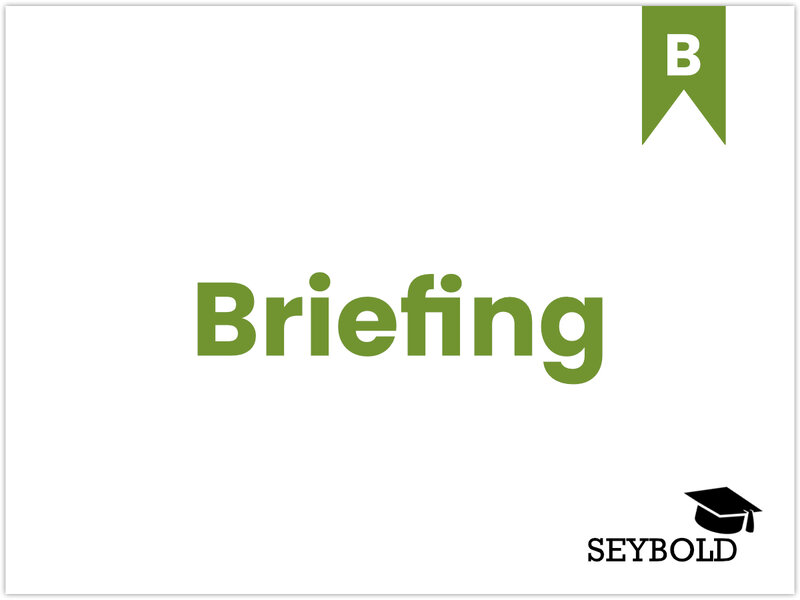 Briefing | SEYBOLD