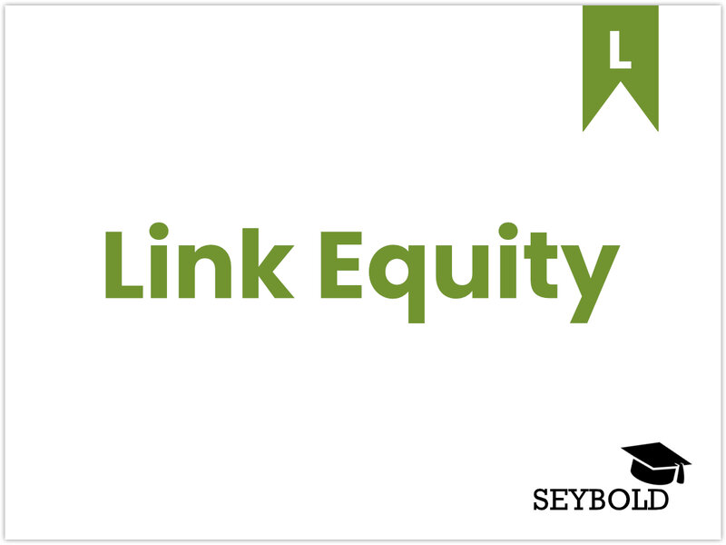 Link Equity - Begriffe aus SEO einfach erklärt | SEYBOLD