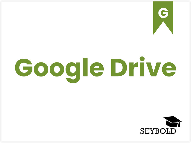 Google Drive - Begriffe aus SEO einfach erklärt | SEYBOLD