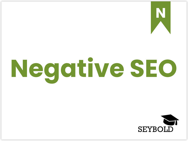 Negative SEO | SEYBOLD