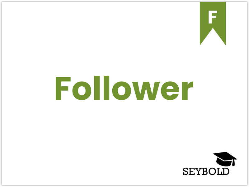 Follower Follower - Begriffe aus SEO einfach erklärt | SEYBOLD