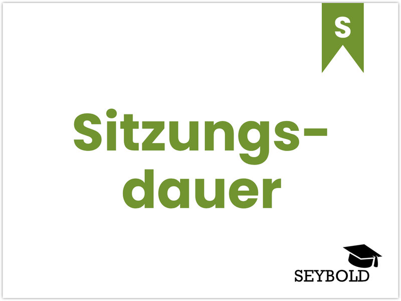 Sitzungsdauer Sitzungsdauer - Begriffe aus SEO einfach erklärt | SEYBOLD