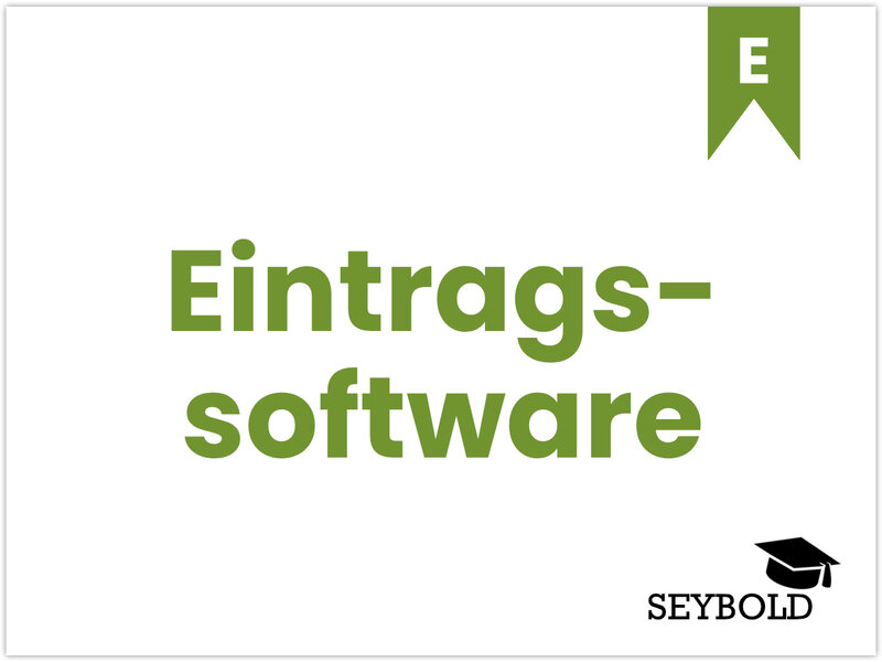 Eintragssoftware - Begriffe aus SEO einfach erklärt | SEYBOLD