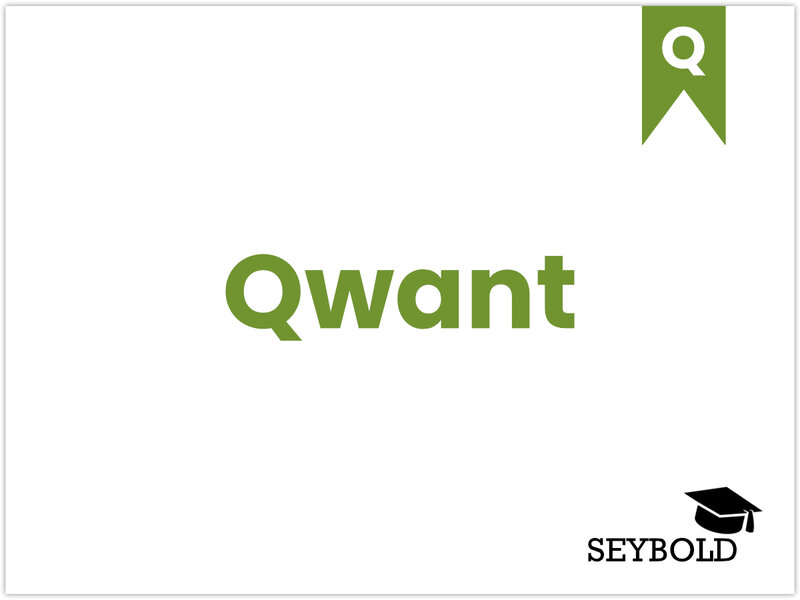 Qwant Qwant - Begriffe aus SEO einfach erklärt | SEYBOLD