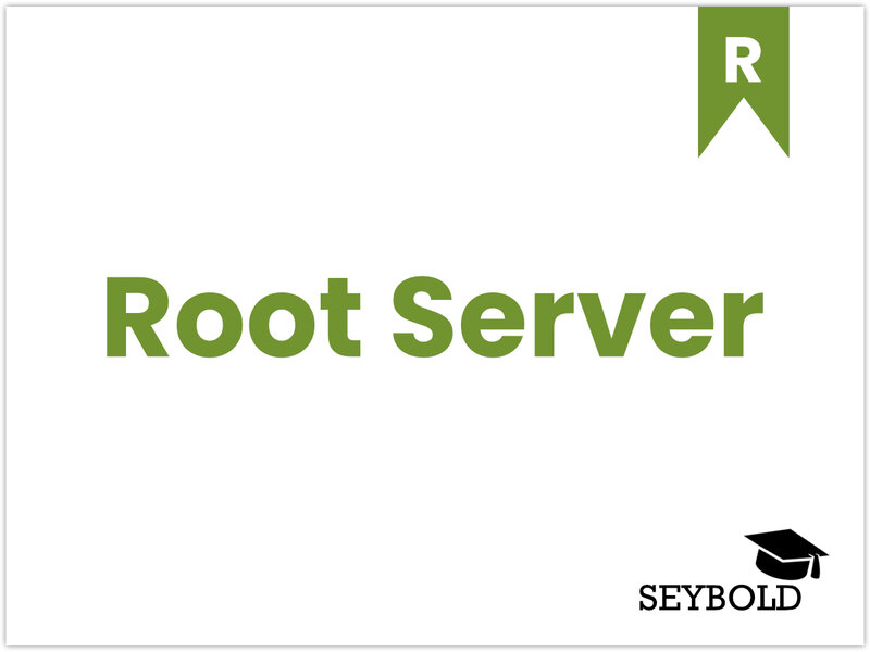 Root Server Root Server - Begriffe aus SEO einfach erklärt | SEYBOLD
