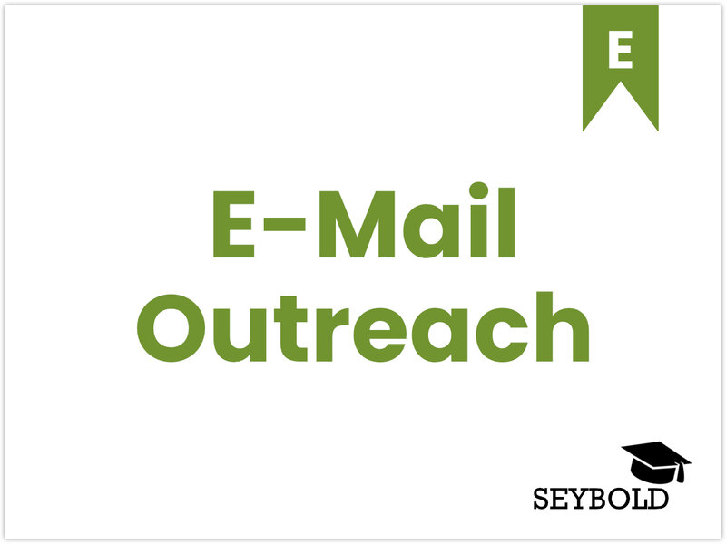 E-Mail Outreach - Begriffe aus SEO einfach erklärt | SEYBOLD