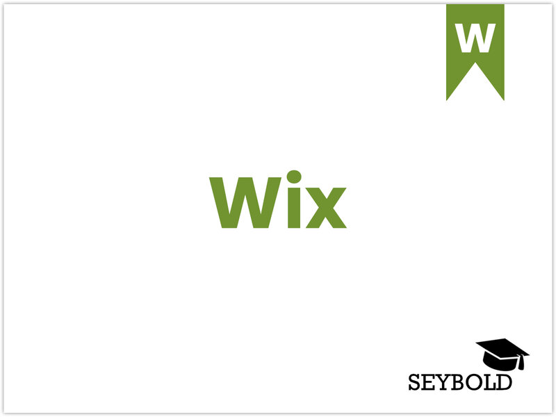 Wix Wix - Begriffe aus SEO einfach erklärt | SEYBOLD