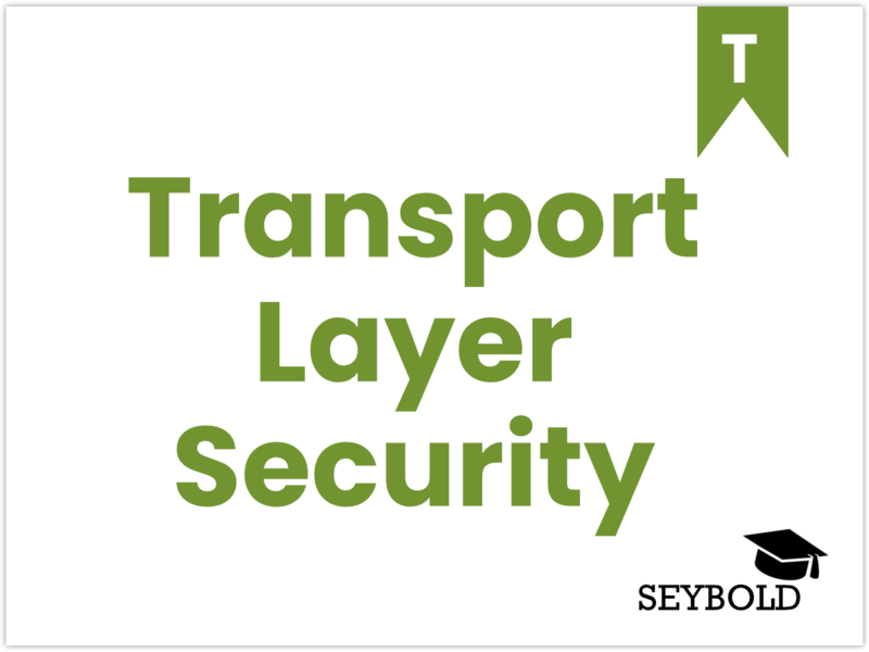 Transport Layer Security Transport Layer Security - Begriffe aus SEO einfach erklärt | SEYBOLD