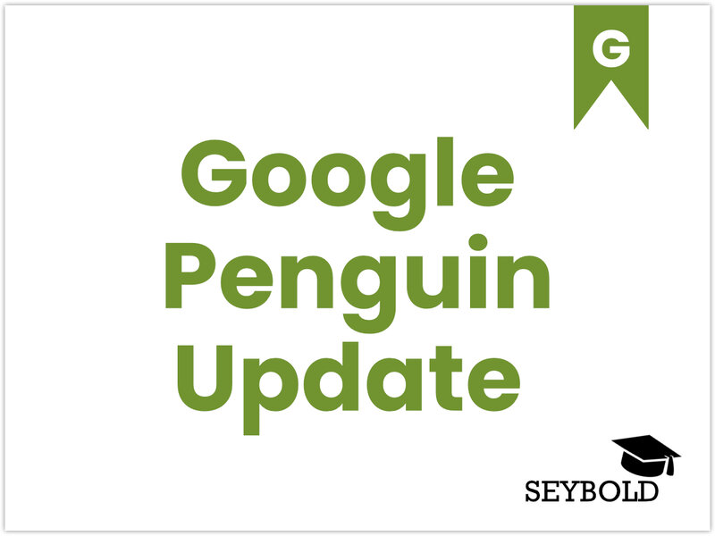 Google Penguin Update Google Penguin Update - Begriffe aus SEO einfach erklärt | SEYBOLD