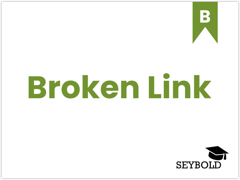Broken Link | SEYBOLD