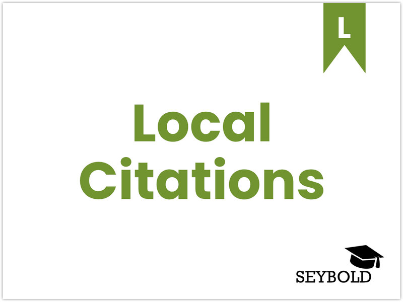 Local Citations Local Citations - Begriffe aus SEO einfach erklärt | SEYBOLD