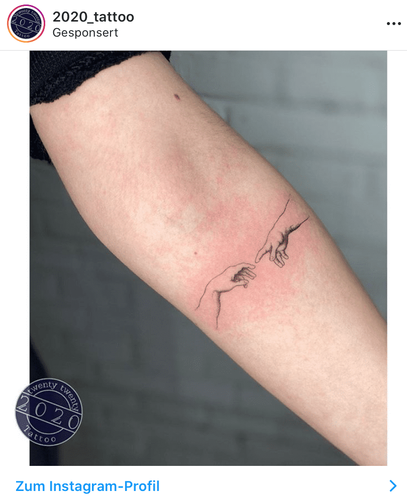 Instagram - Weiterleitung zum Profil