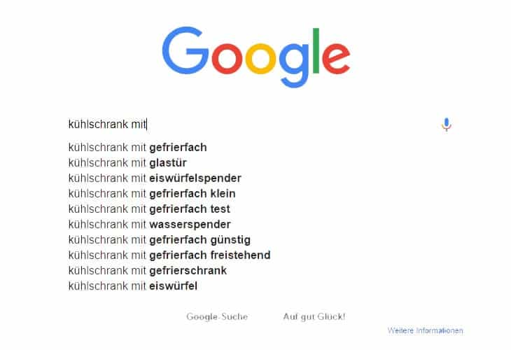 heutiges Suchverhalten in Google heutiges Suchverhalten in Google