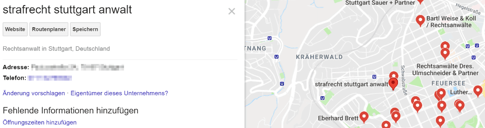 Nicht regelkonforme Einträge in Google My Business führen zu Abstrafung Nicht regelkonforme Einträge in Google My Business führen zu Abstrafung