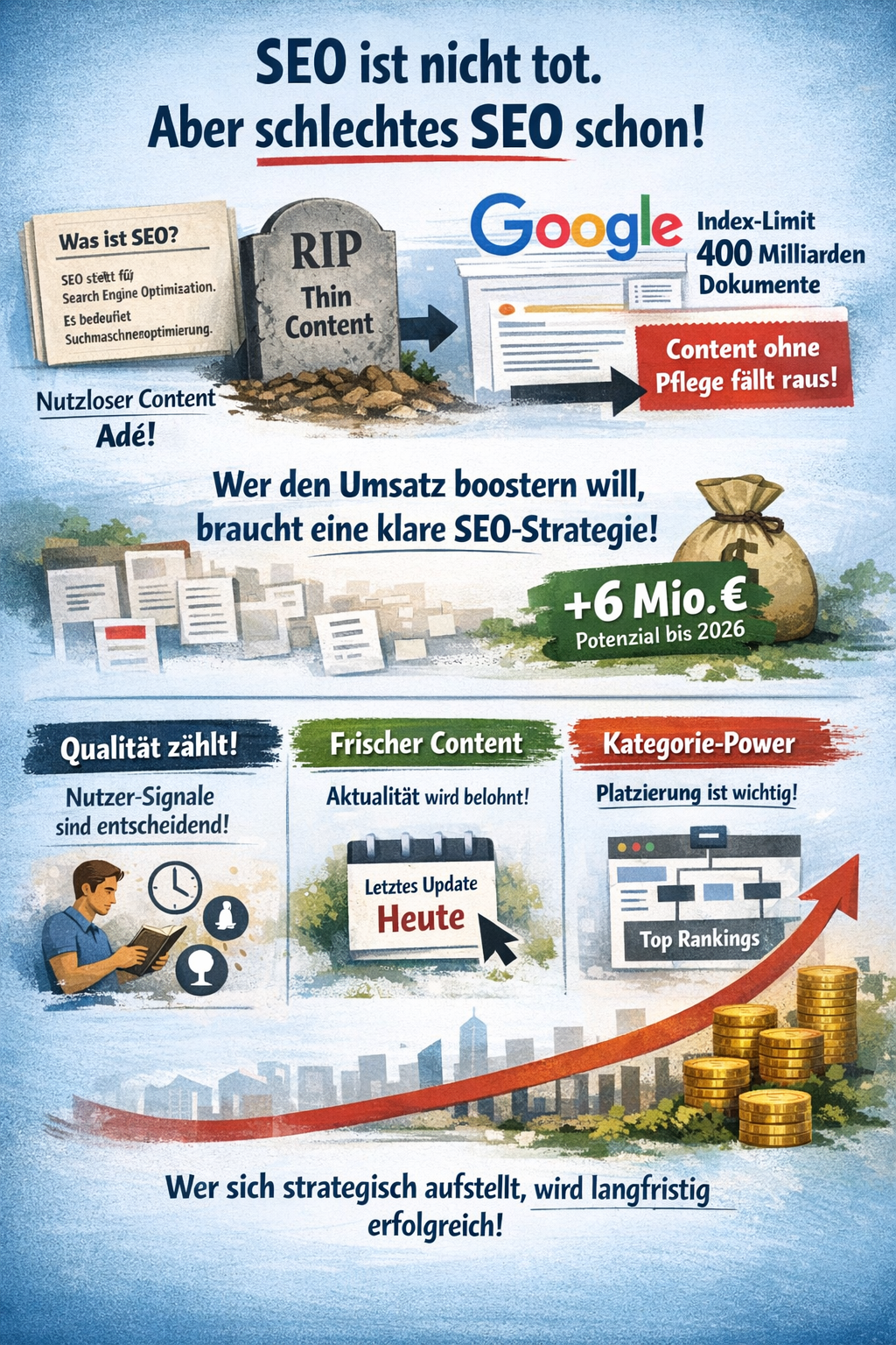 Übersicht: SEO gestern und SEO heute